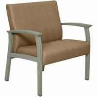 Global Primacare Bariatric Mid-Back Armchair - Armrest