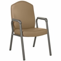 Global Adeline Flex Low-Back Armchair - Vinyl Seat - Vinyl Back - Low Back