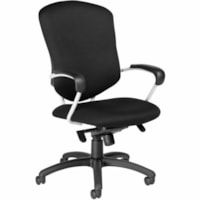 Global Supra High-Back Knee-Tilter - Vinyl Seat - Polypropylene, Vinyl