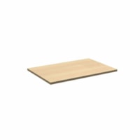 HDL Innovations Height-Adjustable Return Table Top, Hardrock Maple, 36" x 24"