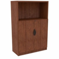 HDL Optional Bookcase Door Set - x 71" x 71" x 64.5" - Finish: Autumn Maple, Laminate - For Commercial