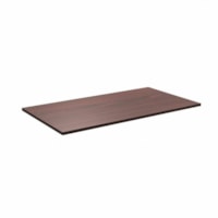 HDL 60" Rectangular Top - x 60" (1524 mm) x 30" (762 mm) x 1" (25.40 mm) Table Top - Material: Particleboard - Finish: Royal Mahogany - Royal Mahogany, Thermofused Laminate (TFL) Table Top - Durable - For Commercial