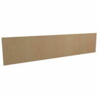 HDL Laminate Hutch Doors - 72" x 16.5" - Finish: Laminate, Hardrock Maple - Hinged Door, Cord Management - For Hutch, Commercial