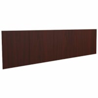 HDL Laminate Hutch Doors - 66" x 16.5" - Finish: Laminate, Royal Mahogany - Hinged Door, Cord Management - For Hutch, Commercial