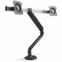 Global Mounting Arm for Monitor - Landscape/Portrait - 2 Display(s) Supported - 28 lb (12700.59 g) Load Capacity - Die-cast Aluminum