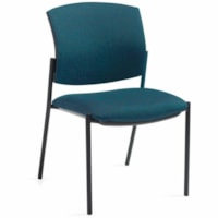 Offices To Go Ibex Guest Chairs - Black Plastic Back - Fabric