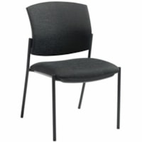 Offices To Go Ibex Guest Chairs - Black Plastic Back - Fabric