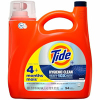 Détergent à lessive Tide - Pour Laverie, Machine à laver - Concentré - Liquide - 131,9 oz liq (4,1 quart) - D'origine Arôme - À usage intensif, Lavable en machine Bouteille