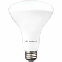 Luminus LED Lightbulb, BR30, 11W, Dimmable, Daylight, 1/Pk - 11 W - 65 W Incandescent Equivalent Wattage - 950 lm - BR30 Size - Daylight Light Color - 25000 Hour - 5000°K Color Temperature - Dimmable - 1 / Pack