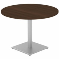 Table Innovations Plateau de table rond HDL - x 41,5 po (1054,10 mm) x 41,5 po (1054,10 mm) x 29 po (736,60 mm) - Bandeau Bord - Tissu: Stratifié - Finition: Stratifié - Evening Zen Haut de la table - Leveler, Résistant - Pour Classe, Salle de repos, Caféteria