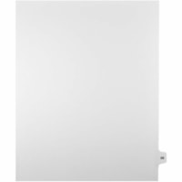 Onglet d'index Legal Mark Maker - 1/15 - 59 - hauteur de l'onglet 11 po (279,40 mm) x largeur de l'onglet 8,50 po (215,90 mm) - format lettre - Tab(s) Blanc Mylar, Papier - 10% Recyclé - Pré-imprimé, Renforcement de Mylar, Laminées, Non perforé - 25 / Unité