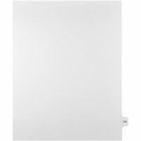 Onglet d'index Legal Mark Maker - 1/15 - 104 - hauteur de l'onglet 11 po (279,40 mm) x largeur de l'onglet 8,50 po (215,90 mm) - format lettre - Tab(s) Blanc Papier, Mylar - 10% Recyclé - Pré-imprimé, Renforcement de Mylar, Laminées, Non perforé - 25 / Unité