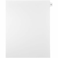 Onglet d'index Legal Mark Maker - 1/15 - 166 - hauteur de l'onglet 11 po (279,40 mm) x largeur de l'onglet 8,50 po (215,90 mm) - format lettre - Tab(s) Blanc Papier, Mylar - 10% Recyclé - Pré-imprimé, Renforcement de Mylar, Laminées, Non perforé - 25 / Unité