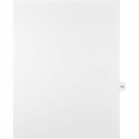 Onglet d'index Legal Mark Maker - 1/15 - 190 - hauteur de l'onglet 11 po (279,40 mm) x largeur de l'onglet 8,50 po (215,90 mm) - format lettre - Tab(s) Blanc Papier, Mylar - 10% Recyclé - Pré-imprimé, Renforcement de Mylar, Laminées, Non perforé - 25 / Unité