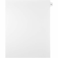 Onglet d'index Legal Mark Maker - 1/15 - 181 - hauteur de l'onglet 11 po (279,40 mm) x largeur de l'onglet 8,50 po (215,90 mm) - format lettre - Tab(s) Blanc Papier, Mylar - 10% Recyclé - Pré-imprimé, Renforcement de Mylar, Laminées, Non perforé - 25 / Unité