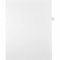 Onglet d'index Legal Mark Maker - 1/15 - 155 - hauteur de l'onglet 11 po (279,40 mm) x largeur de l'onglet 8,50 po (215,90 mm) - format lettre - Tab(s) Blanc Papier, Mylar - 10% Recyclé - Pré-imprimé, Renforcement de Mylar, Laminées, Non perforé - 25 / Unité