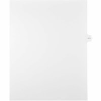 Onglet d'index Legal Mark Maker - 1/15 - hauteur de l'onglet 11 po (279,40 mm) x largeur de l'onglet 8,50 po (215,90 mm) - format lettre - Tab(s) Blanc Papier, Mylar - 10% Recyclé - Pré-imprimé, Renforcement de Mylar, Laminées, Non perforé - 25 / Unité