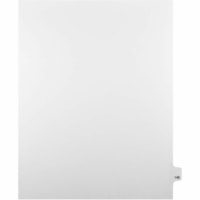 Onglet d'index Legal Mark Maker - 1/25 - 148 - hauteur de l'onglet 11 po (279,40 mm) x largeur de l'onglet 8,50 po (215,90 mm) - format lettre - Tab(s) Blanc Mylar, Papier - Pré-imprimé, Renforcement de Mylar, Laminées, Non perforé - 25 / Unité