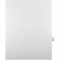 Onglet d'index Legal Mark Maker - 1/25 - 192 - hauteur de l'onglet 11 po (279,40 mm) x largeur de l'onglet 8,50 po (215,90 mm) - format lettre - Tab(s) Blanc Papier, Mylar - Pré-imprimé, Renforcement de Mylar, Laminées, Non perforé - 25 / Unité