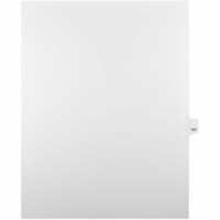 Onglet d'index Legal Mark Maker - 1/25 - 165 - hauteur de l'onglet 11 po (279,40 mm) x largeur de l'onglet 8,50 po (215,90 mm) - format lettre - Tab(s) Blanc Mylar, Papier - Pré-imprimé, Renforcement de Mylar, Laminées, Non perforé - 25 / Unité