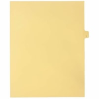 Mark Maker Legal Index Tabs, 1/26th Cut, With Individual Letter, Letter Size - 1/26 - I - 11" (279.40 mm) Tab Height x 8.50" (215.90 mm) Tab Width - Letter - Buff Paper, Mylar Tab(s) - 10% Recycled - Pre-printed, Mylar Reinforcement, Laminated, Unpunched - 25 / Unit