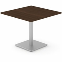 Table Innovations Carré HDL - x 35,5 po (901,70 mm) x 35,5 po (901,70 mm) x 29 po (736,60 mm) - 0 Tiroir(s) - Bandeau Bord - Finition: Stratifié - Evening Zen Haut de la table - Leveler, Résistant - Pour Caféteria, Commercial