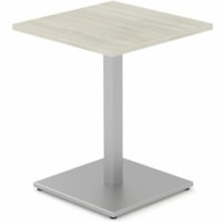 Table Innovations Carré HDL - x 23,8 po (603,25 mm) x 23,8 po (603,25 mm) x 29 po (736,60 mm) - Bandeau Bord - Finition: Stratifié - Bois d'hiver Haut de la table - Leveler, Résistant - Pour Caféteria, Commercial