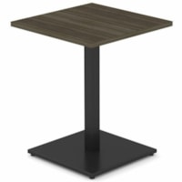 HDL Innovations Table - x 23.8" (603.25 mm) x 23.8" (603.25 mm) x 29" (736.60 mm) - Band Edge - Material: Laminate - Finish: Laminate - Gray Dusk Table Top - Durable, Edge Banding, Leveler - For Commercial, Breakroom, Classroom, Cafeteria