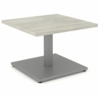 Table basse Innovations HDL - x 23,5 po (596,90 mm) x 23,8 po (603,25 mm) x 16,8 po (425,45 mm) - 0 Tiroir(s) - Bandeau Bord - Tissu: Stratifié - Finition: Stratifié - Bois d'hiver Haut de la table - Résistant, Bande de chant, Leveler - Pour Commercial, Café