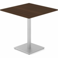 HDL Innovations Table - x 35.5" (901.70 mm) x 35.5" (901.70 mm) x 42" (1066.80 mm) - Band Edge - Finish: Laminate - Evening Zen Table Top - Leveler, Durable - For Bar, Cafeteria, Breakroom, Commercial