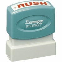 Sterling Xstamper Stock Stamp - Mailed - "MAILED" - 0.50" (12.70 mm) Impression Width x 1.63" (41.28 mm) Impression Length - 50000 Impression(s) - Plastic - Rectangle - Recycled