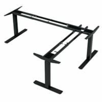 ergoCentric upCentric 3-Leg Height-Adjustable Table Frame, 22" - Height Adjustable - Assembly Required - Steel