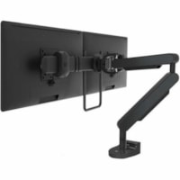 Zgonic Mounting Arm for Monitor, Workstation, Notebook - Landscape/Portrait - 2 Display(s) Supported - 9.07 kg Load Capacity - VESA Mount Compatible