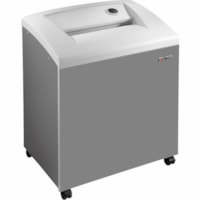 Dahle CleanTec Shredder, Cross-Cut, 26-Sheet Capacity, P-4 Level (51514) - Cross Cut - 26 Per Pass - for shredding Paper Clip, Credit Card, CD, Staples - P-4 - 3.60 in/s (91.44 mm/s) - 12" (304.80 mm) Throat - 38 gal (143845.65 mL) Wastebin Capacity