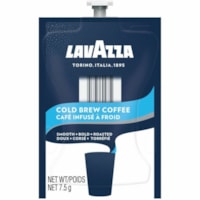 Lavazza Pouch Single-Serve Cold Brew Coffee, Carton of 80 - Cold Brewed - Pouch - Roasted - 80 / Unit