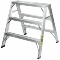 Featherlite Aluminum Sawhorse - 300 lb (136077.71 g) Load Capacity36" (914.40 mm)