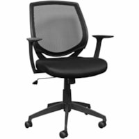 Horizon Activ Low-Back Tilter Chair - Fabric Seat - Mesh Back - Low Back