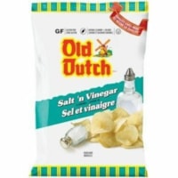 Old Dutch Foods Salt'n Vinegar - Cholesterol-free, Gluten-free, Individually Wrapped, No MSG - Salt & Vinegar - 40 g - 40 / Carton