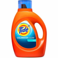 Détergent à lessive COLDWATER CLEANTide - Pour Laverie - Liquide - 84.5 oz liq (2.6 quart) - Propre et fraîche Arôme