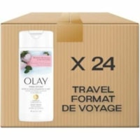 Gel douche Olay - 3,01 oz liq (89 mL) - Corps - Hydratant - Antibactérien - Blanc - 24 / Étui