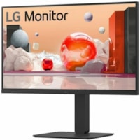 Moniteur LCD 27BA650-B 27 po Classe Full HD - 16:9 LG - 27 po Visible - Technologie IPS - 1920 x 1080 - 16,7 Millions de Couleurs - 250 cd/m² - 5 ms - 100 Hz Fréquence de rafraîchissement - Hauts-Parleurs - HDMI - DisplayPort - Concentrateur USB, Commutateur KVM