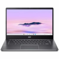 Chromebook Chromebook Plus 514 CBE594-1T CBE594-1T-33PQ 14 po (355,60 mm) Écran tactile - Full HD - (Intel Core i3 i3-N305) - 8 Go - 256 Go SSD - Anglais (USA) Clavier - Silver Acer - Intel Morceau - 1920 x 1080 - ChromeOS - Intel UHD Graphics - ComfyView (Mat), Technologie IPS - Appareil photo/Webc