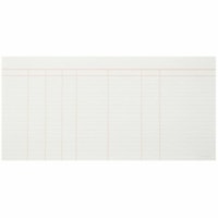 Mark Maker Litigation Pads - 100 Sheets - 4 Hole(s) - Legal - 8 1/2" (215.90 mm) x 14" (355.60 mm) Sheet Size - White Paper - Hole-punched - 5 / Unit