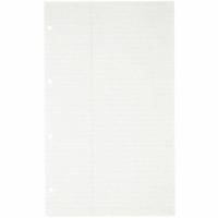 Mark Maker Litigation Pads - 100 Sheets - 4 Hole(s) - Legal - 8 1/2" (215.90 mm) x 14" (355.60 mm) Sheet Size - White Paper - Hole-punched - 5 / Unit