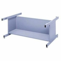 Safco Base - 46.5" (1181.10 mm) Width x 35.7" (906.78 mm) Depth x 20" (508 mm) Height - Storage Area, Sturdy - Steel - Gray