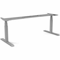 ergoCentric upCentric Rectangular 2L 22" Electric Height Adjustable Desk - Rectangle Top - 2-stage Leg Base - 2 Legs - 270 lb (122.47 kg) Capacity - Height Adjustable - 49" (1244.60 mm) Height