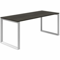 HDL Innovations Table Desk - x 71" (1803.40 mm) x 29.5" (749.30 mm) x 29" (736.60 mm) - Material: Laminate, Metal - Finish: Laminate - Gray Dusk Table Top - For Commercial, Dorm Room, Home Office, Business, Office, Computer