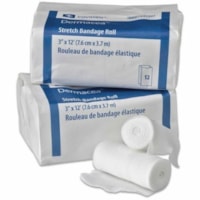 Bandage élastique DermaceaCardinal - 1 Pli - 2 po (50,80 mm) Largeur x 75 po (1905 mm) Longueur - Coton, PolyesterRouleau - 96 / Étui