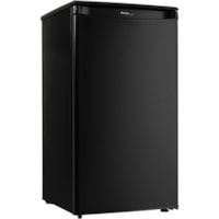 Danby Designer 3.3 cu. ft. Compact Fridge in Black - 93.45 L - Auto-defrost - Reversible - 93.45 L Net Refrigerator Capacity - 259 kWh per Year - Black