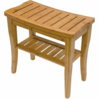 BIOS Medical Bamboo Shower Bench - Beige - Bamboo - 1 / Unit